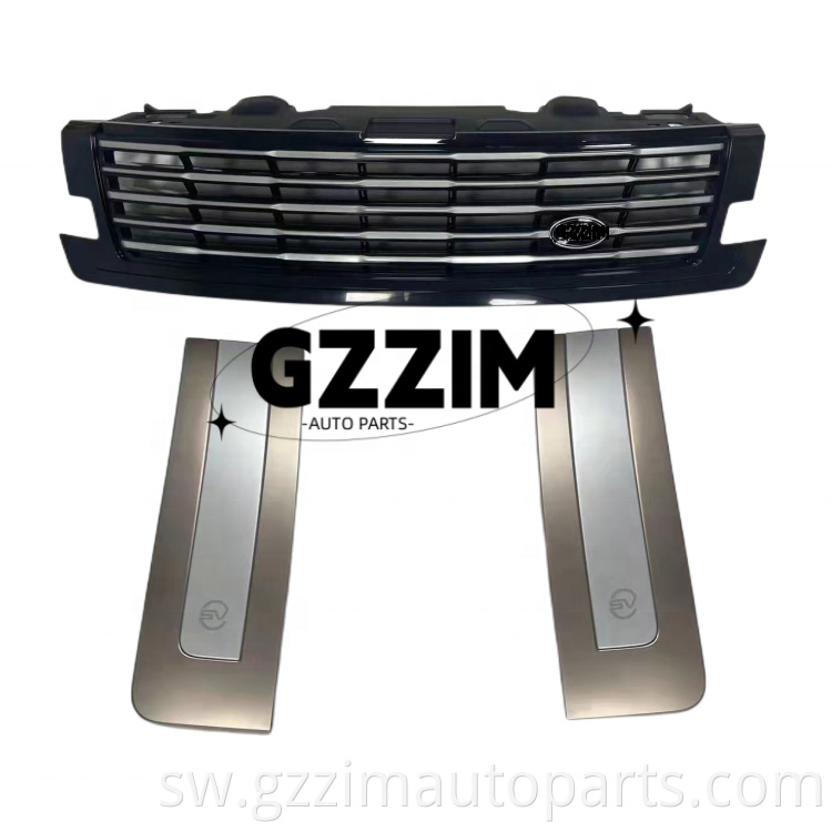 Sehemu za gari grille abs grille ya mbele ya plastiki kwa range rover 2023